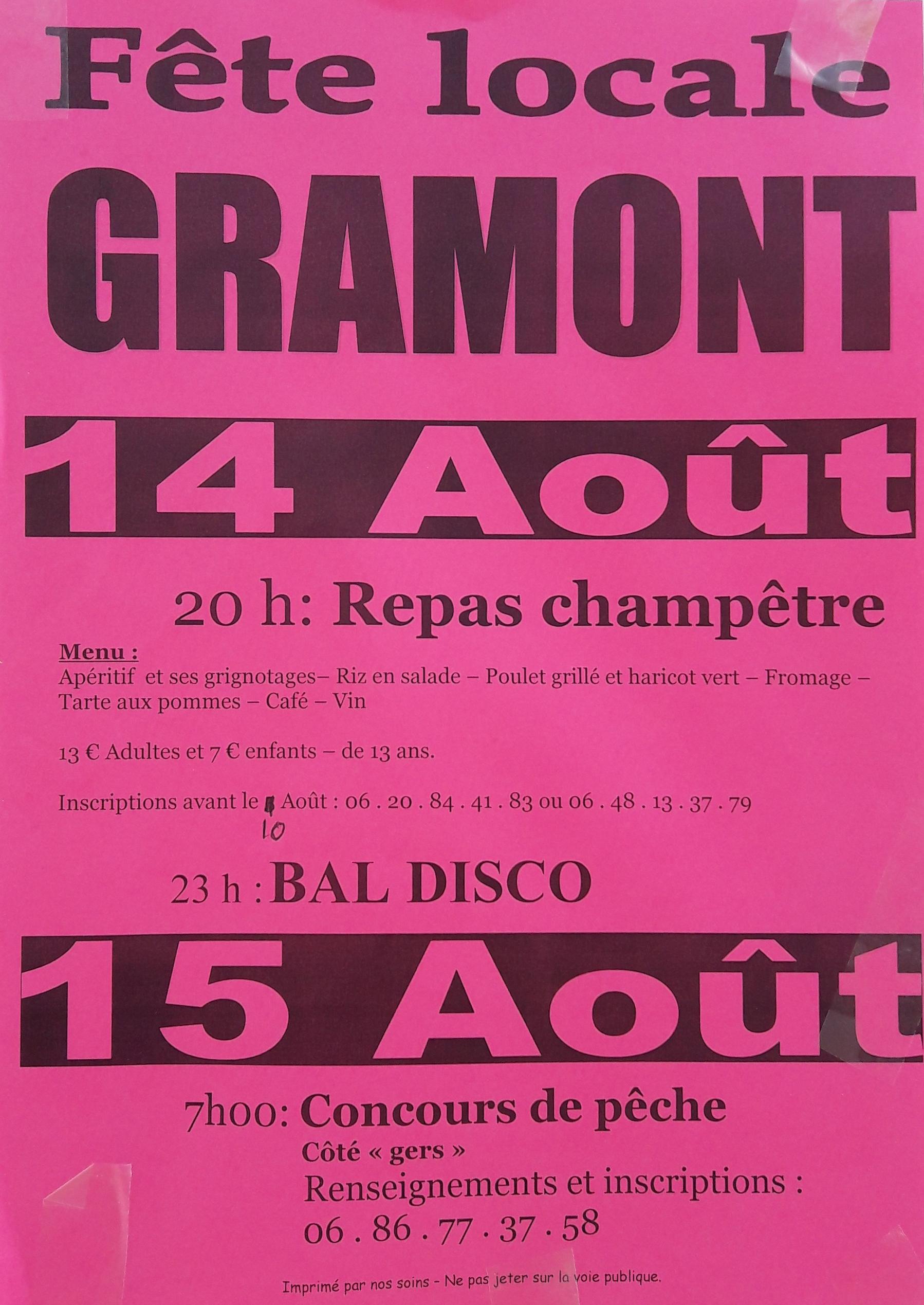 Fête à Gramont 2019